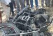 बलिया: आग ने तीन किलोमीटर तक मचाया तांडव, झुलसने से बाइक सवार की मौत