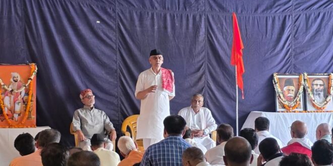 गाजीपुर: विकट परिस्थितियों में छत्रपति शिवाजी ने भारतीय संस्कृति की रक्षा की- सचिदानन्द