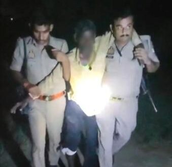 गाजीपुर: पुलिस मुठभेड़ में 25 हजार का इनामिया घायल, गिरफ्तार