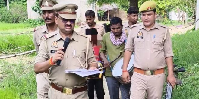 सैदपुर पुलिस ने 12 वांछित अपरोधियो को किया गिरफ्तार