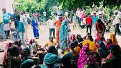 आजमगढ़: ट्यूबवेल और घर पर सो रहे दादा-पोते की हमलावरों ने कुल्‍हाड़ी से काटकर की हत्या  