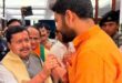 भाजपा के राष्‍ट्रीय अध्‍यक्ष नितिन नवीन का युवा नेता आदित्‍य सिंह ने किया स्‍वागत