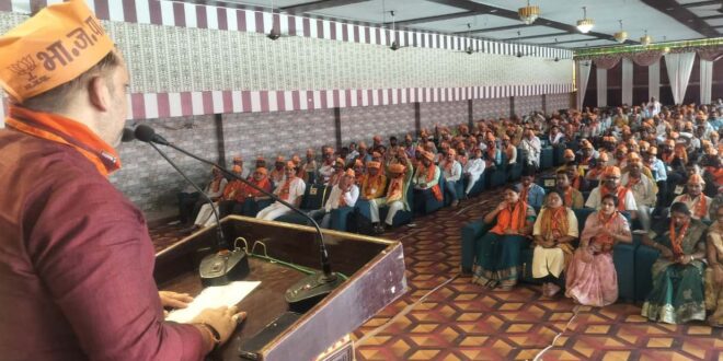 गाजीपुर: बूथ कार्यकर्ताओ के बदौलत जीतेंगे जिले के सातो सीट- अभिनव सिन्‍हा