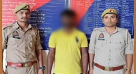 गाजीपुर: 25 हजार का इनामिया मोनू चौधरी गिरफ्तार