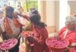 वडनगर गुजरात से बाइक से काशी आए 500 यात्रियों का काशी में हुआ भव्य स्वागत