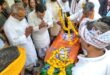 गाजीपुर: भाजपा नेता अभिनव सिन्हा ने दी लोकतंत्र सेनानी बाल्मिकी सिंह को श्रद्धांजलि