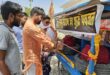 गाजीपुर: भाजपा नेता आदित्‍य सिंह ने किया प्रभु श्रीराम पेयजल काउंटर का उद्घाटन