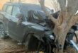 मिर्जापुर: अनियंत्रित स्कॉर्पियो पेड़ से टकराई, दो की मौत-छह घायल