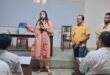 पीजी कालेज गाजीपुर में पीठासीन अधिकारी व मतदान कर्मियो का प्रशिक्षण सम्‍पन्‍न