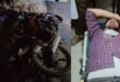 बलिया: खड़े रोड रोलर से टकराई बाइक, एक की मौत-एक गंभीर
