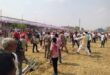 आजमगढ़: अखिलेश यादव के कार्यक्रम में कार्यकर्ताओं ने एक बार फिर किया हंगामा, पुलिस पर फेंके पत्थर
