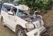 सोनभद्र: खड़ी ट्रक से स्कार्पियो टकराई, एक की मौत-चार घायल