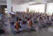 अशोका इंस्टीट्यूट ऑफ टेक्नोलॉजी एण्ड मैनेजमेंट वाराणसी में छात्रों व शिक्षकों ने अंतर्राष्ट्रीय योग दिवस पर किया योग