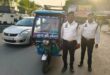 गाजीपुर: 1618 ई-रिक्शा का यातायात पुलिस ने किया कोडिंग, जारी किया रुट