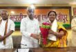भाजपा जिलाध्‍यक्ष ओमप्रकाश राय ने महिला मोर्चा के प्रदेश अध्‍यक्ष सरोज कुशवाहा, प्रदेश उपाध्‍यक्ष कृष्‍णबिहारी राय का किया स्‍वागत