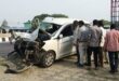 आजमगढ़: अनियंत्रित कार आगे चल रहे ट्रेलर से टकराई, चार की मौत