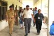गाजीपुर: 12 परीक्षा केंद्रों पर पुलिस भर्ती लिखित परीक्षा शुरु, डीएम-एसपी ने किया निरीक्षण