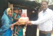 गाजीपुर: ग्राम कटरिया में कुपोषण के खिलाफ जंग: सचिव पवन पांडेय ने नौनिहाल को सौंपा पोषाहार