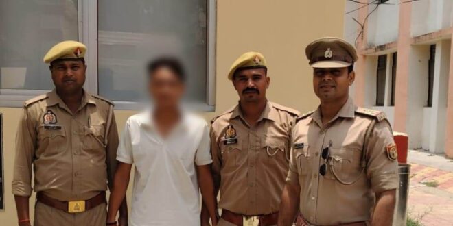 गाजीपुर: विनीत राय हत्‍याकांड के आरोपी शौरभ तिवारी गिरफ्तार