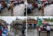 गाजीपुर यातायात पुलिस ने बारिश के बीच संभाली कमान, शहर को जाम से दिलाया निजात