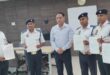 गाजीपुर: बारिश में भीगते हुए अपने कर्तव्य का पालन करने वाले यातायात पुलिसकर्मी हुए सम्‍मानित