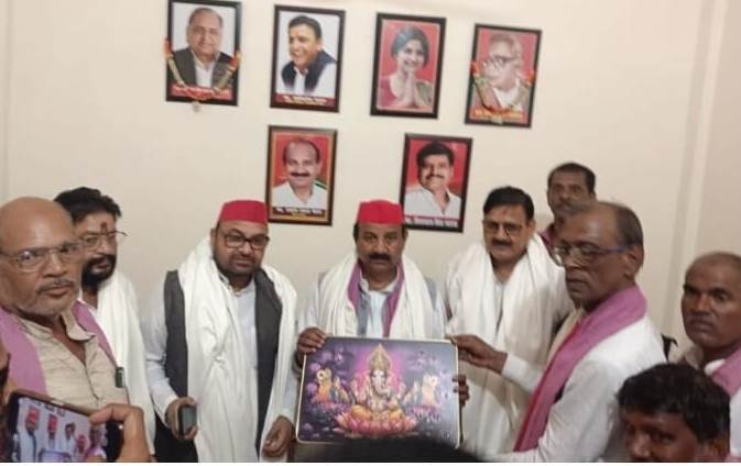 नंदगंज में सपा प्रदेश अध्यक्ष श्याम लाल पाल का भव्य स्वागत; 2027 में सत्ता परिवर्तन का किया दावा