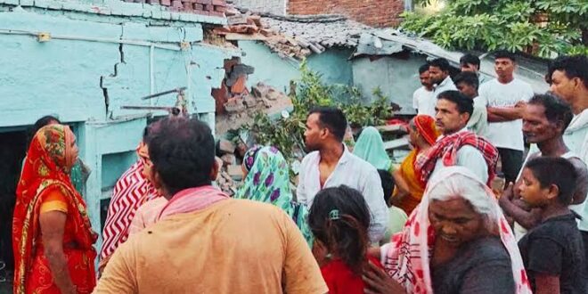 मिर्जापुर: घर के बार सो रहे लोगों पर तेज रफ्तार ट्रक चढ़ा, तीन की मौत-दो गंभीर, आक्रोशित ग्रामीणों ने किया बवाल