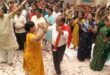गाजीपुर: हारे का सहारा, खाटू श्‍याम हमारा के भजन पर झूमे भक्‍तजन