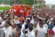 बलिया: विधायक उमाशंकर सिंह के शव यात्रा में उमड़ा जनसैलाब