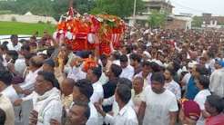 बलिया: विधायक उमाशंकर सिंह के शव यात्रा में उमड़ा जनसैलाब