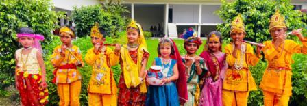 लालसा इंटरनेशनल स्कूल में मनाया गया जन्माष्टमी उत्सव, बोलें अजय यादव-  श्रीकृष्ण के जीवन से विद्यार्थियों को मिलती है जीवन-मूल्यों की प्रेरणा