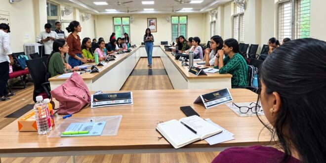 काशी हिन्दू विश्वविद्यालय में राष्ट्रीय युवा संसद 5.0 का हुआ अभ्यास सत्र आयोजित