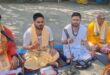 गाजीपुर: श्री रुद्रांबिका महायज्ञ नौली, उतरौली और त्रिलोकपुर के दूसरे दिन पंचांग पूजन और मंडप प्रवेश संपन्न