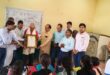 गाजीपुर: हिंदू कॉलेज के पुरातन छात्र पूर्व विधायक दिलीप पांडेय का हुआ सम्मान, लोकतंत्र की बारीकियों पर दिया सारगर्भित व्याख्यान