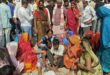 गाजीपुर: अज्ञात वाहन की टक्कर से राजमिस्त्री की मौत, ग्रामीणों ने किया चक्काजाम