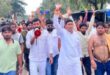 गाजीपुर: मनबढ़ भाइयों ने व्‍यापारी बंधुओं को पीटा और दी धमकी, व्‍यापारियों ने निकाला विरोध जुलूस  