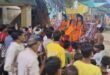 गाजीपुर: राम वन गमन यात्रा से भक्तिमय हुआ सादात नगर, जय श्रीराम के नारों से गूंजा इलाका